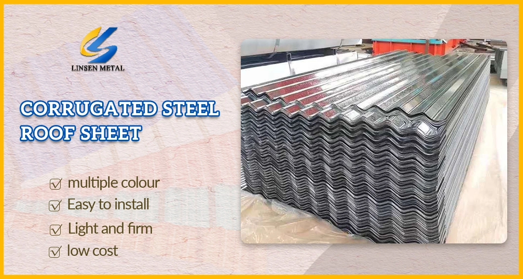 Roof Material Coated Zinc Aluminum Roof Tile Prepainted Galvanized Corrugated Roofing Sheet