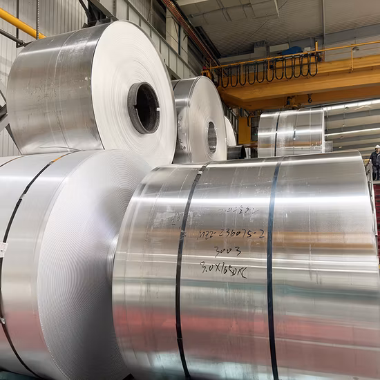 A1050 1060 1100 3003 3105 5052 Aluminium Alloy Mill Finish Aluminum Coil for Marine Aircraft and Building