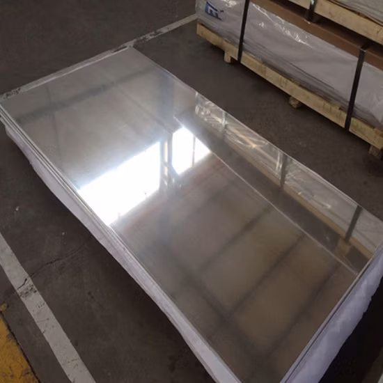 Color Coated Sublimation Al Aluminum Alloy Blanks Sheet with Anodized Composite Metal 1060 3003 5083 6061 1mm 4*8 60*30 A3 A4 Mirror in Stock for Container