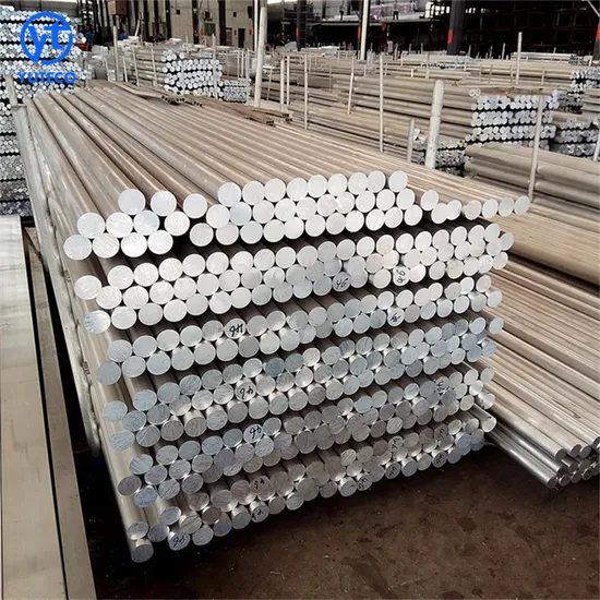 Extruded Anodizing 5052 5083 Round Solid Bar Aluminum Alloy Rod Yute Metal 