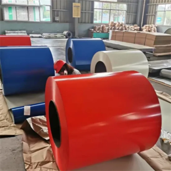 Delicate Appearance Rectangle Color Coating Steel Coil Pre Painted Aluminum Coil PPGI and PPGL Sheets