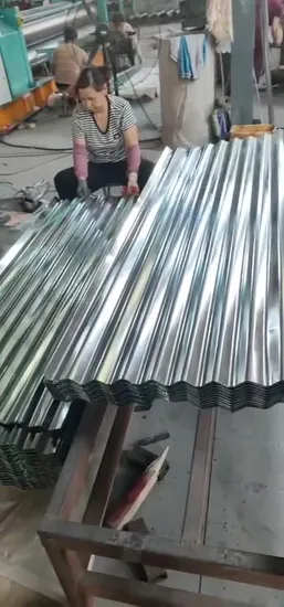 32 Gauge Zinc Aluminium Metal Panels 4X8 Corrugated Prepainted Galvalume Steel Iron Sheet Galvanized Roofing Sheet 